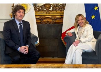 Javier Milei culminó su gira internacional en Italia