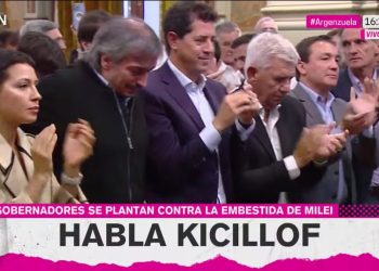 Kicillof va a la Justicia contra la decisión de Milei: «El Presidente se roba los recursos de las provincias»