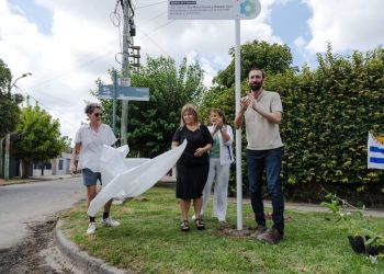 Señalizaron en Hurlingham la esquina donde fueron secuestrados Ana María Caruso y Roberto Carri