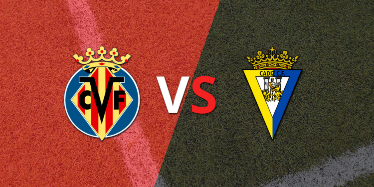 Villarreal y Cádiz empatan 0-0 al final del primer tiempo