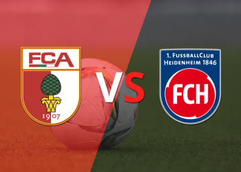 Augsburg venció a Heidenheim 1 a 0 en el estadio WWK Arena