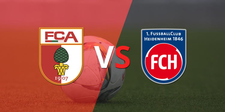 Augsburg venció a Heidenheim 1 a 0 en el estadio WWK Arena