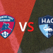Clermont Foot vs Le Havre AC se van al descanso con un marcador 2-1