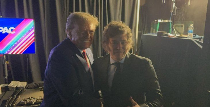 El romance político entre Donald Trump y Javier Milei: “Lo amo porque él me ama” confesó el expresidente de EEUU