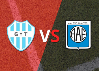 El segundo tiempo comienza sin goles entre Gimnasia y Tiro y Estudiantes (RC)