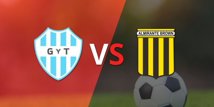 Gimnasia y Tiro y Almirante Brown se mantienen sin goles al finalizar el primer tiempo