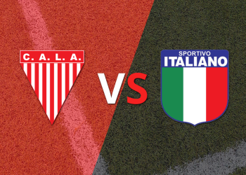 Los Andes y Sp. Italiano empatan 0-0 al final del primer tiempo