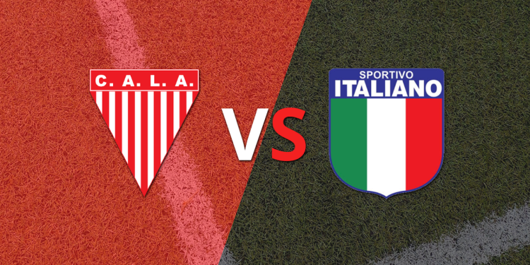 Los Andes y Sp. Italiano empatan 0-0 al final del primer tiempo