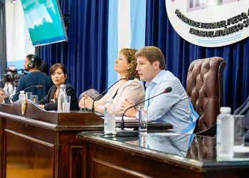 Melella fue crítico con el Gobierno nacional en su discurso ante la legistatura fueguina