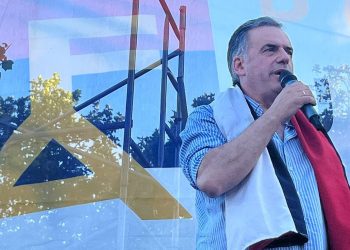 Yamandú Orsi desmintió la acusación de violencia en su contra