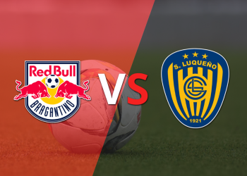 Comienza el juego entre RB Bragantino y Sportivo Luqueño en el estadio Nabi Abi Chedid