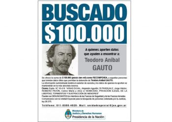 El gobierno eliminó recompensas para encontrar a 21 represores prófugos