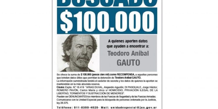 El gobierno eliminó recompensas para encontrar a 21 represores prófugos