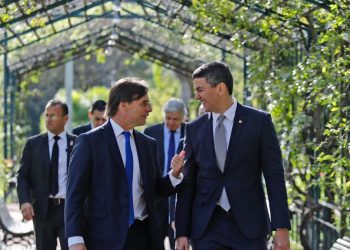El presidente de Paraguay destacó a Lacalle Pou como “un gran aliado contra el populismo”