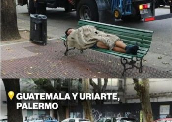 Jorge Macri «barre» a las personas en situación de calle para mantener limpia la Ciudad