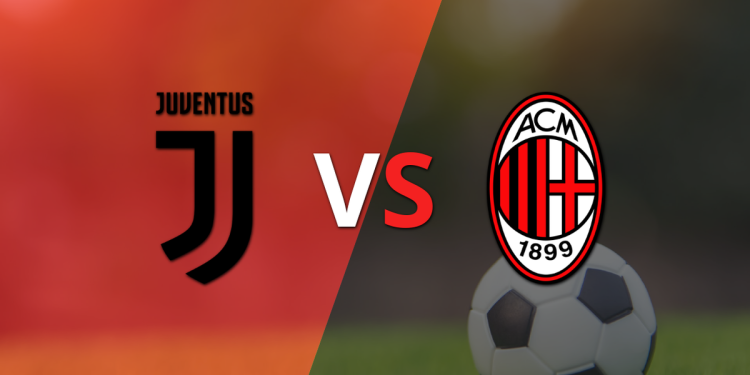 Juventus y Milan se mantienen sin goles al finalizar el primer tiempo