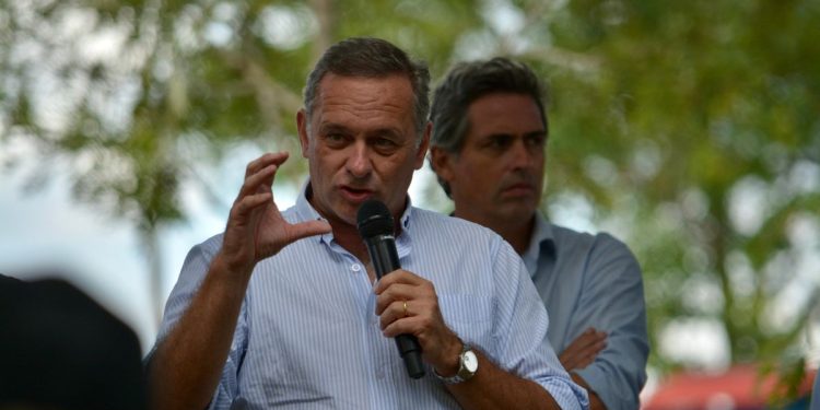 “No es conmigo con quien tiene que debatir”, respondió Delgado a la propuesta de Marcelo Abdala