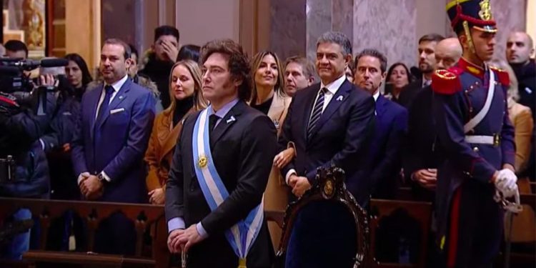 El odio y el hambre, ejes de la crítica de la Iglesia a Milei durante el Tedeum