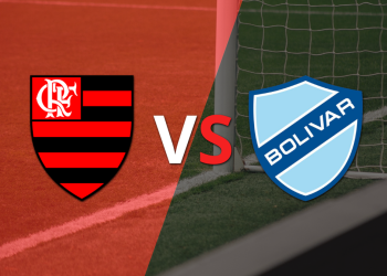 Flamengo se adelanta 1 a 0 frente a Bolívar