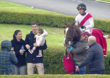Ignacio “Nacho” Fernández festejó por partida doble: goleó River y su caballo ganó en San Isidro