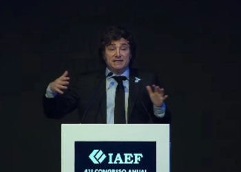 Javier Milei en el IAEF: “Si hay algo que puede hacer el Banco Central es daño”
