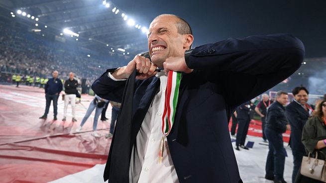 Juventus despidió a su DT tras una escandalosa reacción en la Copa Italia