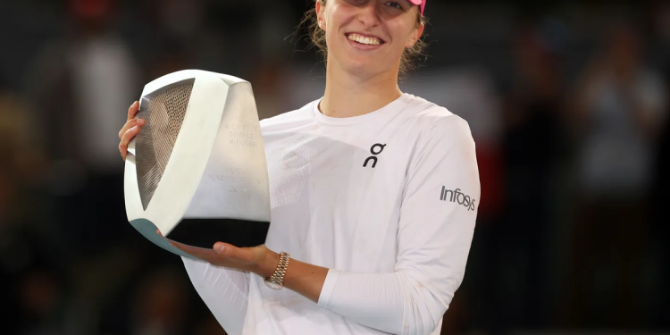Swiatek se coronó en Madrid y extiende su reinado en el tenis femenino