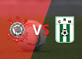 Victoria parcial de Corinthians al finalizar el primer tiempo