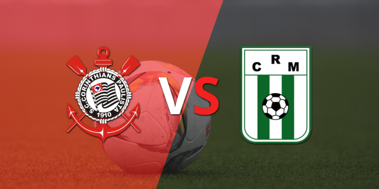 Victoria parcial de Corinthians al finalizar el primer tiempo