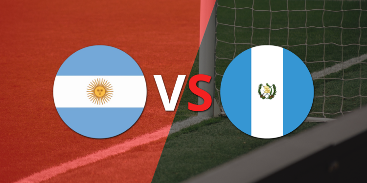 Argentina ganó 4-1 el amistoso con Guatemala