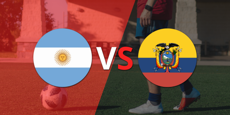 Argentina se quedó con el duelo amistoso ante Ecuador