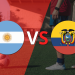 Argentina se quedó con el duelo amistoso ante Ecuador