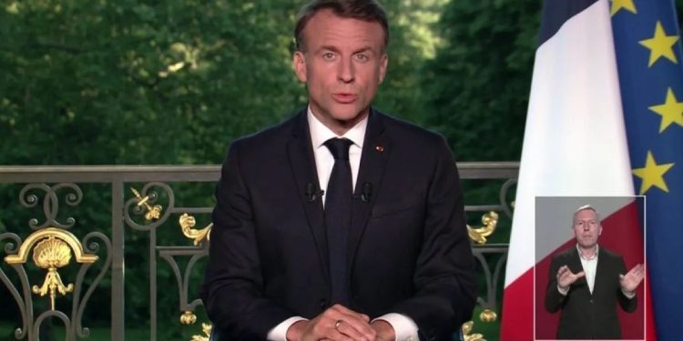 Emmanuel Macron aseguró que no renunciará “sea cual sea el resultado” de las elecciones anticipadas en Francia