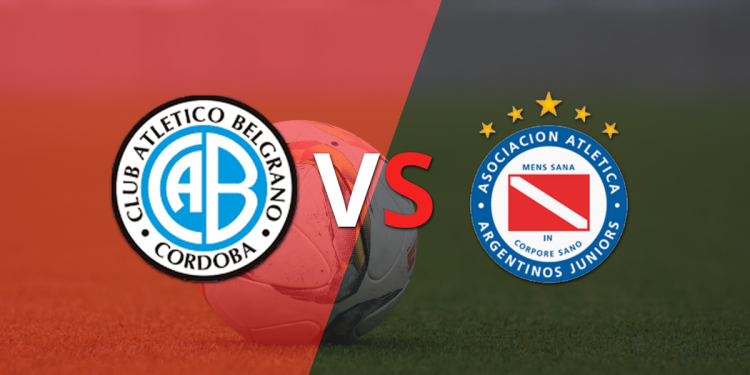 Empate a 0 en el comienzo del segundo tiempo entre Belgrano y Argentinos Juniors