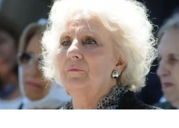 Estela de Carlotto pidió liberar a los detenidos en la protesta contra la ley Bases y advirtió: “Algo muy malo está pasando en el país”