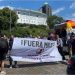 “Miseria neoliberal”: cientos de manifestantes protestan contra Javier Milei en Alemania