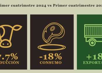 Si no se modifica la tendencia, el 2024 cerrará con el menor consumo de carne en la historia