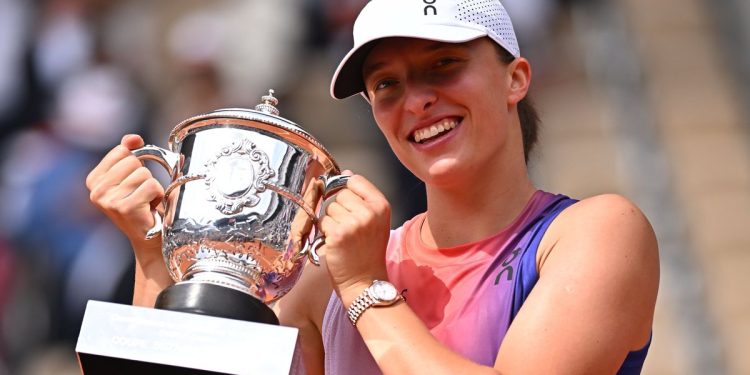 Swiatek, Roland Garros y un romance que ya acumula cuatro trofeos