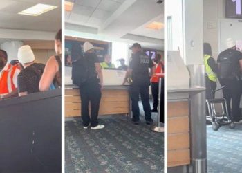 TikTok: quiso imitar un truco viral en un aeropuerto y el resultado no fue el esperado
