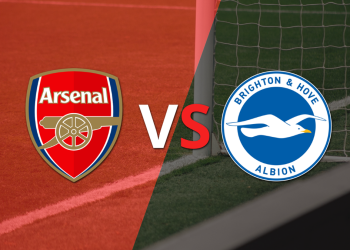 Brighton and Hove llega al empate momentáneo frente a Arsenal