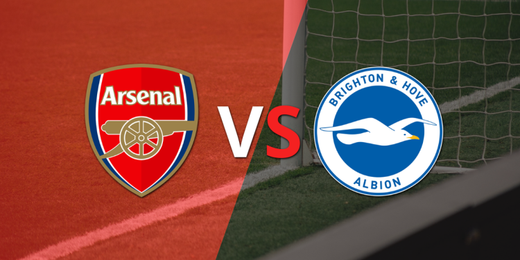 Brighton and Hove llega al empate momentáneo frente a Arsenal