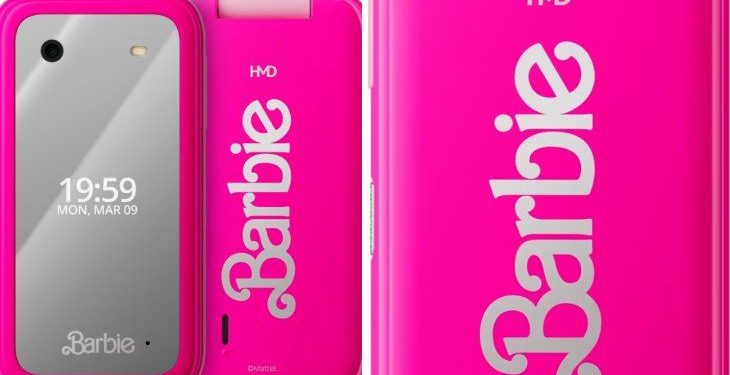 Cómo es el Barbie Phone: la empresa HMD lanzó un teléfono inspirado en la nostalgia de la famosa muñeca