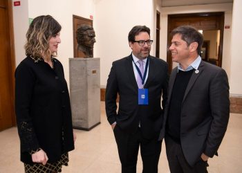 Kicillof en Uruguay: «Tenemos que trabajar por la integración regional desde la Provincia»