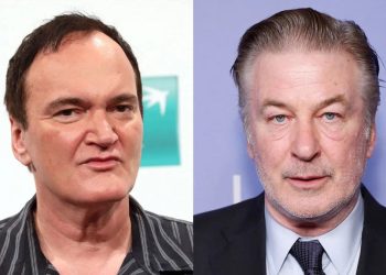 Quentin Tarantino aseguró que Alec Baldwin es “10% responsable” de la tragedia en el set de “Rust”