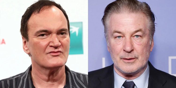 Quentin Tarantino aseguró que Alec Baldwin es “10% responsable” de la tragedia en el set de “Rust”
