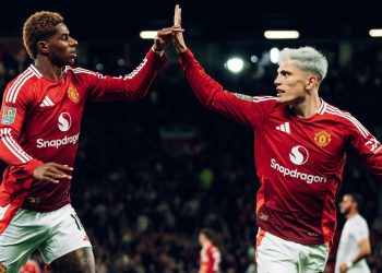 Alejandro Garnacho tuvo una noche brillante en el show del Manchester United en la Copa de la Liga