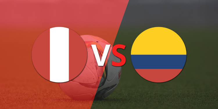 Colombia y Perú se van al descanso sin goles