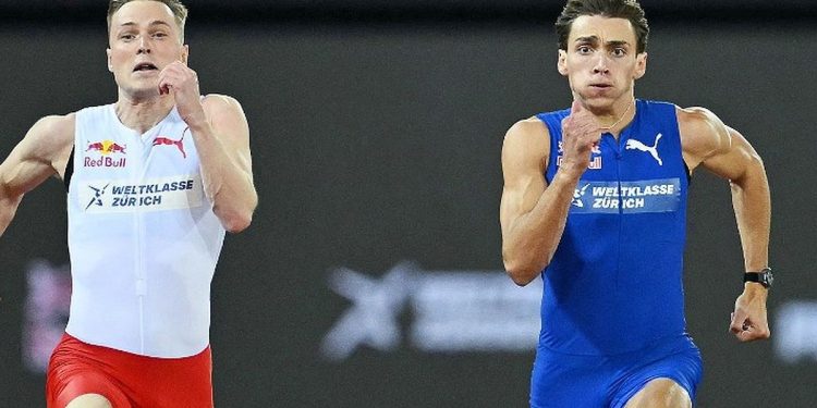 Dos leyendas del atletismo y un singular duelo en los 100 metros