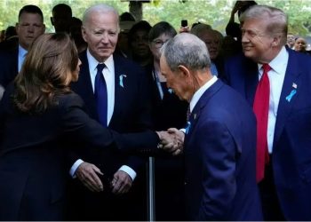 Kamala Harris y Donald Trump volvieron a verse las caras tras el debate