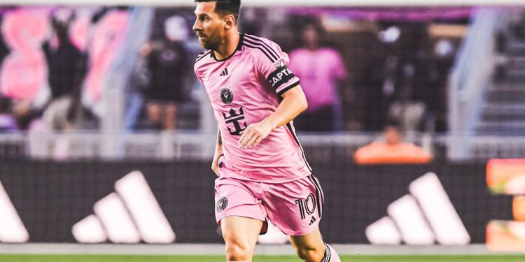 Messi jugó un rato en Inter Miami, que se le escapó en el final